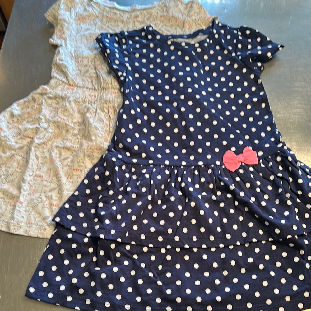 Set of 2 5T dresses. New. Never worn.